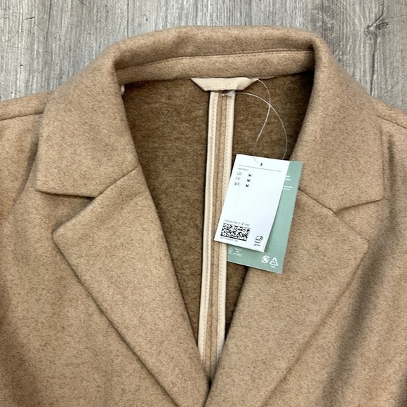 H&M WOOL-BLEND COAT size medium - Picture 6 of 8